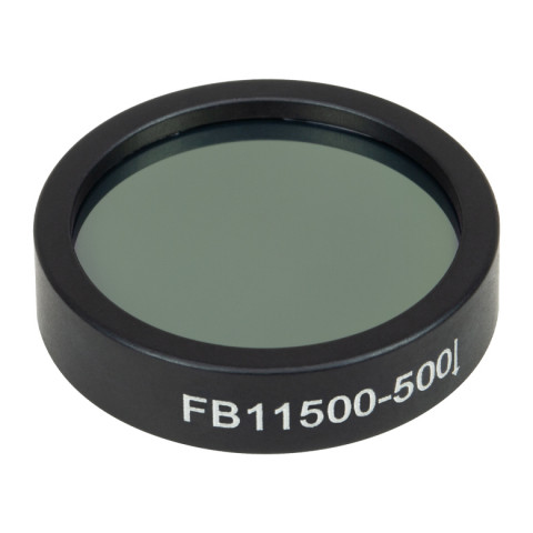 FB11500-500 - Полосовой фильтр, Ø1", центральная длина волны: 11.5 мкм, ширина полосы пропускания: 500 нм, Thorlabs