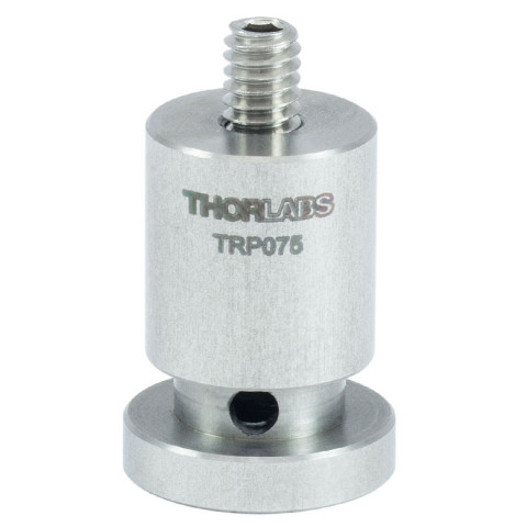 TRP075 - Стержень с основанием для крепления прижимом, диаметр: 0.47", винт: 8-32, нижнее отверстие с резьбой: 1/4"-20, длина: 0.75", Thorlabs
