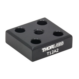 T12A2 - Пластинка-адаптер для трансляторов серии T12, резьбовые отверстия: 8-32, Thorlabs