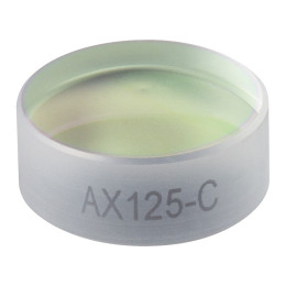 AX125-C - Аксикон, угол при основании: 5.0°, просветляющее покрытие: 1050 - 1700 нм, кварцевое стекло, Ø1/2" (Ø12.7 мм), Thorlabs