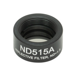 ND515A - Отражающий нейтральный светофильтр, Ø1/2", резьба на оправе: SM05, оптическая плотность: 1.5, Thorlabs