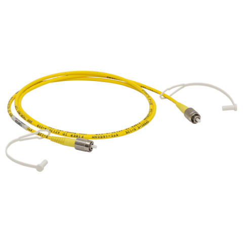P1-1064-FC-1 - Соединительный оптоволоконный кабель, одномодовое оптоволокно, 1 м, диапазон рабочих длин волн: 980 - 1650 нм, FC/PC разъем, оболочка: Ø3 мм, Thorlabs