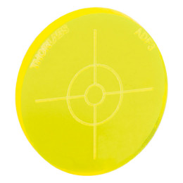 ADF3 - Флюоресцирующий юстировочный диск, желтый, Thorlabs
