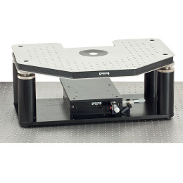 GHB-LFS - Платформа Gibraltar для микроскопов Leica DM LFS: система позиционирования с ручным управлением, верхняя плита стальная, плита-основание, Thorlabs