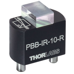 PBB-IR-10-R - Модуль для смещения горизонтально поляризованной составляющей излучения, монтируется на платформу для создания оптоволоконной системы FiberBench, просветляющее покрытие: 1280-1625 нм, смещение вправо, Thorlabs
