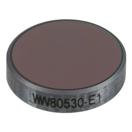 WW80530-E1 - Оптический клин, Ø1/2", материал: Si, покрытие: 2 - 5 мкм, Thorlabs