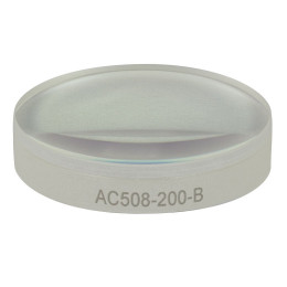 AC508-200-B - Ахроматический дублет, фокусное расстояние: 200.0 мм, Ø2", просветляющее покрытие: 650 - 1050 нм, Thorlabs