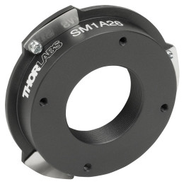 SM1A26 - Адаптер для крепления систем освещения к микроскопам Nikon Eclipse Ti, внутренняя резьба: SM1, адаптирован для интеграции в каркасную систему (30 мм), Thorlabs