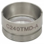 C240TMD-A - Асферическая линза Geltech в оправе, f = 8.00 мм, NA = 0.5, просветляющее покрытие: 350-700 нм, Thorlabs