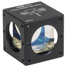 CCM1-PBS25-780-HP/M - Поляризационный светоделительный кубик в оправе, для каркасных систем: 30 мм, для работы с излучением высокой мощности: 780 нм, крепления: M4, Thorlabs