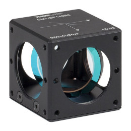 CM1-BP145B5 - Пленочный светоделитель в кубическом корпусе, сторона куба 38.1 мм, 45:55 (отражение:пропускание), 300 - 400 нм, Thorlabs