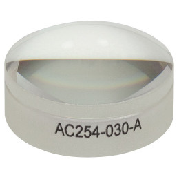 AC254-030-A - Ахроматический дублет, фокусное расстояние: 30 мм, Ø1", просветляющее покрытие: 400 - 700 нм, Thorlabs
