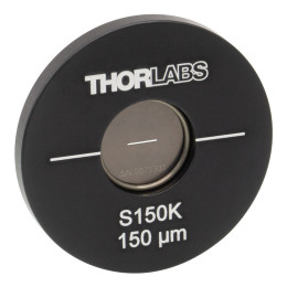 S150K - Оптическая щель в оправе Ø1", ширина: 150 ± 4 мкм, длина: 3 мм, Thorlabs