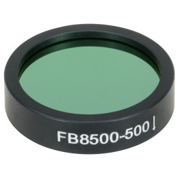 FB8500-500 - Полосовой фильтр для работы в ИК диапазоне, Ø1", центральная длина волны: 8.50 мкм, ширина полосы пропускания 0.5 мкм, Thorlabs