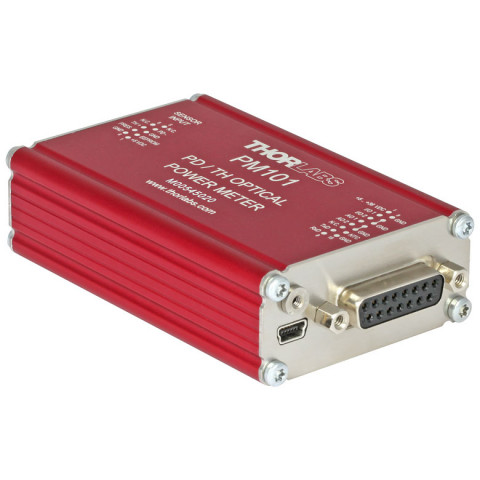 PM101 - Измеритель мощности с USB, RS232, UART интерфейсом, аналоговый выход, управление через ПК, Thorlabs