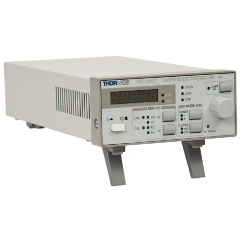 LDC220C - Контроллер тока лазерного диода, рабочий диапазон: ±2 А, Thorlabs
