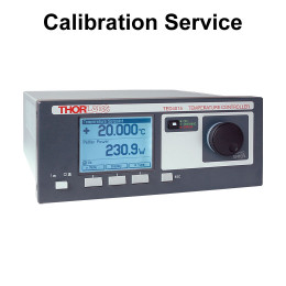 CAL-TED4 - Услуга калибровки настольных контроллеров температуры TED4015, Thorlabs