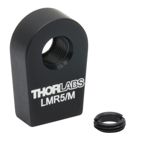 LMR5/M - Держатель для линз диаметром 5 мм со стопорным кольцом, крепление: M4, Thorlabs