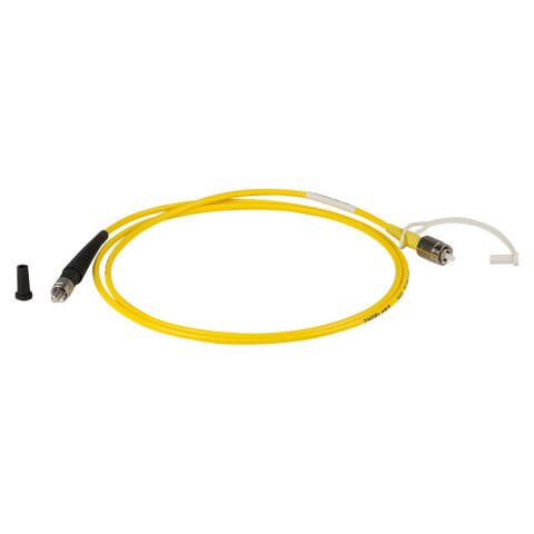 P2-460B-PCSMA-1 - Соединительный оптоволоконный кабель, одномодовое оптоволокно, 1 м, диапазон рабочих длин волн: 488 - 633 нм, FC/PC и SMA разъем, Thorlabs
