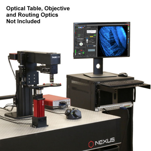 MM101 - Набор комплектующих для создания многофотонного микроскопа с гальваническим сканером, Thorlabs