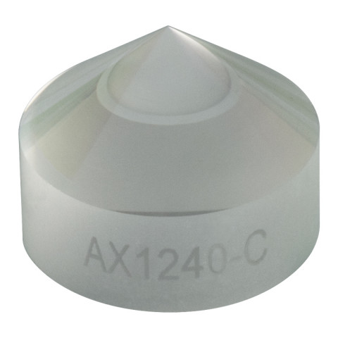 AX1240-C - Аксикон, угол при основании: 40.0°, UVFS, покрытие: 1050 - 1700 нм, диаметр: Ø12.7 мм (Ø1/2"), Thorlabs