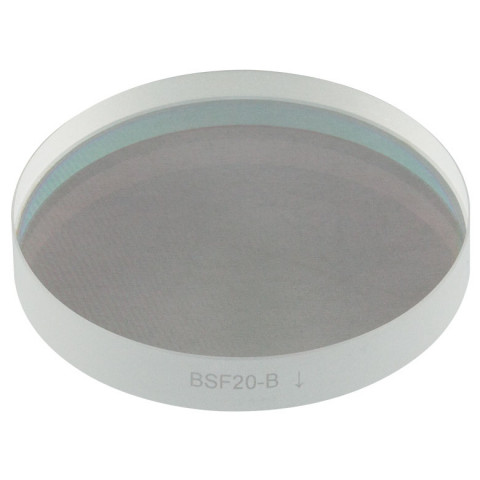BSF20-B - Светоделительная пластинка для уменьшения мощности падающего излучения, Ø2", просветляющее покрытие: 650-1050 нм, толщина: 8 мм, Thorlabs