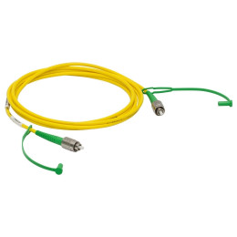 P3-630AR-2 - Соединительный оптоволоконный кабель, одномодовое оптоволокно, 2 м, диапазон рабочих длин волн: 633 - 780 нм, FC/APC (с просветляющим покрытием) и FC/APC (без покрытия) разъем, Thorlabs