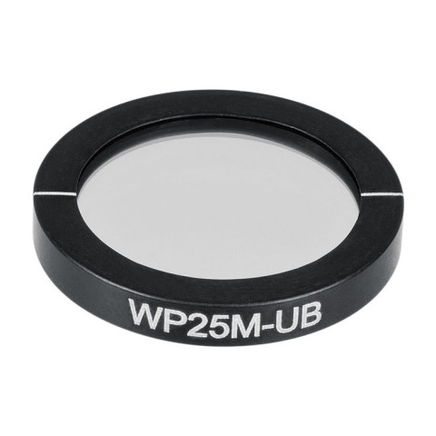 WP25M-UB - Сеточный поляризатор в оправе, Ø25.0 мм, рабочий диапазон: 250 нм - 4 мкм, Thorlabs