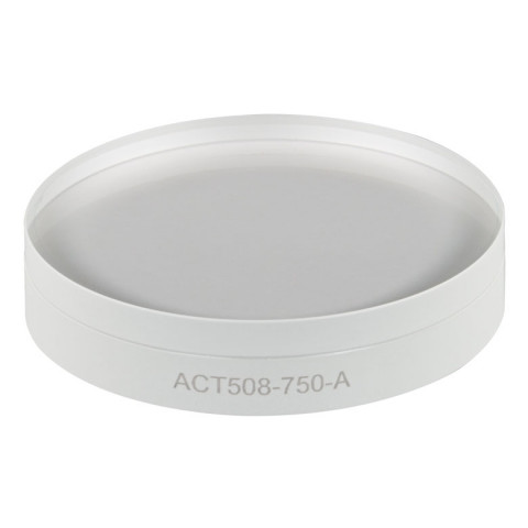 ACT508-750-A - Ахроматический дублет, фокусное расстояние: 750 мм, Ø2", просветляющее покрытие: 400 - 700 нм, Thorlabs