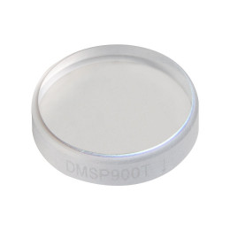DMSP900T - Коротковолновое дихроичное зеркало, диаметр: 1/2", длина волны среза: 900 нм, Thorlabs
