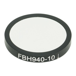 FBH940-10 - Полосовой фильтр, Ø25 мм, центральная длина волны 940 нм, ширина полосы пропускания 10 нм, Thorlabs