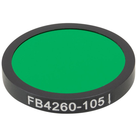 FB4260-105 - Полосовой ИК фильтр, Ø25 мм, центральная длина волны: 4.26 мкм, FWHM = 105 нм, Thorlabs