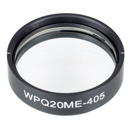 WPQ20ME-405 - Четвертьволновая пластинка из ЖК полимера в оправе, Ø2", рабочая длина волны: 405 нм, резьба: SM2, Thorlabs