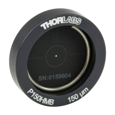 P150HMB - Точечная диафрагма в оправе Ø1/2", диаметр отверстия: 150 ± 6 мкм, материал: молибден, Thorlabs