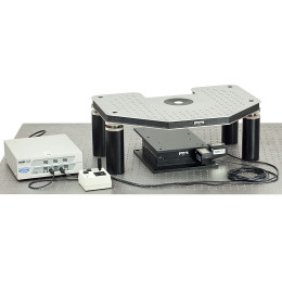 GMH-LFS - Платформа Gibraltar для микроскопов Leica DM LFS: моторизированная система позиционирования, верхняя плита алюминиевая, плита-основание, Thorlabs