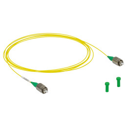 P3-780Y-FC-2 - Соединительный оптоволоконный кабель, одномодовое оптоволокно, 2 м, защитная оболочка: Ø900 мкм, рабочий диапазон: 780-970 нм, FC/APC разъем, Thorlabs