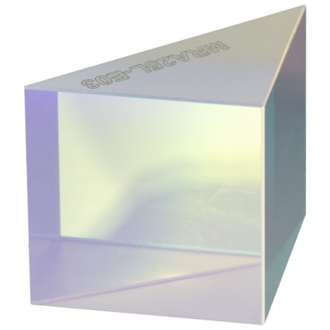 MRA25L-E03 - Прямые треугольные зеркальные призмы с диэлектрическим покрытием на катетах, 750 - 1100 нм, L = 25.0 мм, Thorlabs