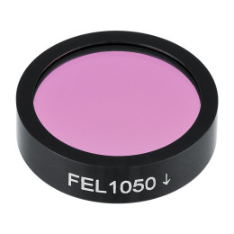 FEL1050 - Длинноволновый фильтр, Ø1", длина волны среза: 1050 нм, Thorlabs