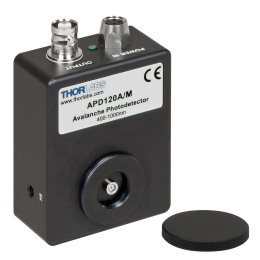 APD120A2/M - Детектор на лавинном фотодиоде (Si), источник питания, рабочий диапазон: 200 - 1000 нм, крепления M4, Thorlabs