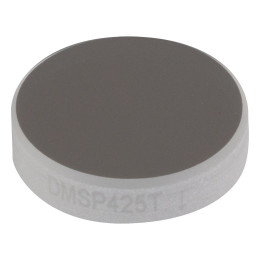 DMSP425T - Коротковолновое дихроичное зеркало, диаметр: 1/2", длина волны среза: 425 нм, Thorlabs