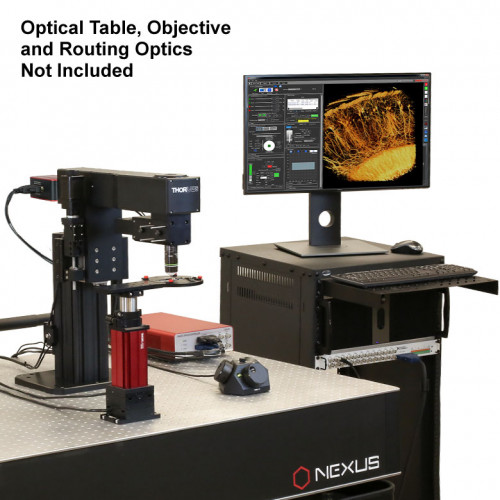 MM201 - Набор комплектующих для создания многофотонного микроскопа с гальвано-резонансным сканером, Thorlabs