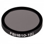 FBH810-10 - Полосовой фильтр, Ø25 мм, центральная длина волны 810 нм, ширина полосы пропускания 10 нм, Thorlabs