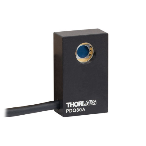 PDQ80A - Позиционно-чувствительный детектор на основе квадрантного фотодиода, диапазон рабочих длин волн: 400 - 1050 нм, Thorlabs