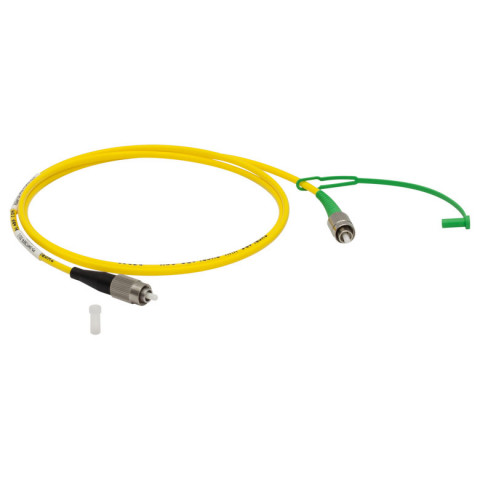P5-SMF28ER-50-1 - Одномодовый оптоволоконный кабель (SM) с полупрозрачным разъемом, 50:50 (отражение:пропускание), рабочий диапазон: 1260 - 1620 нм, FC/APC разъем, Thorlabs