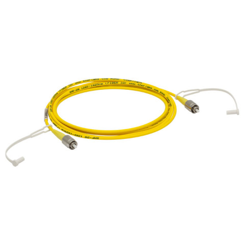 P1-SMF28E-FC-2 - Соединительный оптоволоконный кабель, одномодовое оптоволокно, 2 м, диапазон рабочих длин волн: 1260 - 1625 нм, FC/PC разъем, Thorlabs