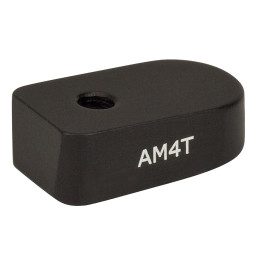 AM4T - Блок для крепления элементов на стержнях под углом 4°, крепление элементов: 8-32, крепление на стержнях: 8-32, Thorlabs