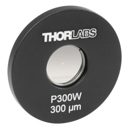 P300W - Точечная диафрагма в оправе Ø1", диаметр отверстия: 300 ± 8 мкм, Thorlabs