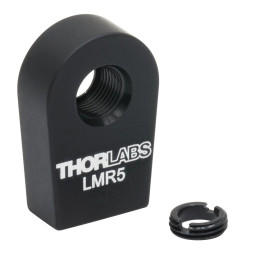 LMR5 - Держатель для линз диаметром 5 мм со стопорным кольцом, крепление: 8-32, Thorlabs