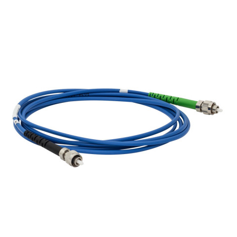 P5-630PMAR-2 - Соединительный кабель, тип: PM, разъемы: FC/PC с просветляющим покрытием, FC/APC без покрытия, рабочий диапазон: 620 - 800 нм, длина: 2 м, Thorlabs