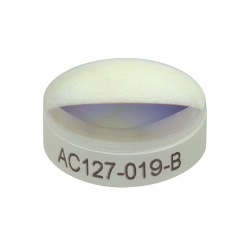 AC127-019-B - Ахроматический дублет, фокусное расстояние: 19.0 мм, Ø1/2", просветляющее покрытие: 650 - 1050 нм, Thorlabs